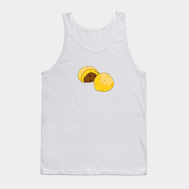 insect yellow smiley squash cell membrane Tank Top by invii